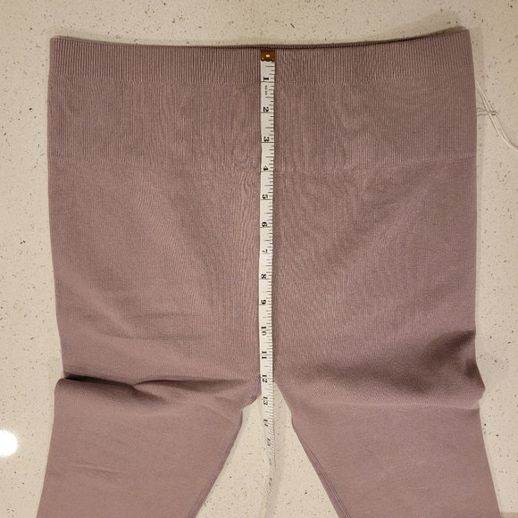 Everlane The Seamless Legging Ribbed Light Purple Size XL/XXL - Picture 6 of 9